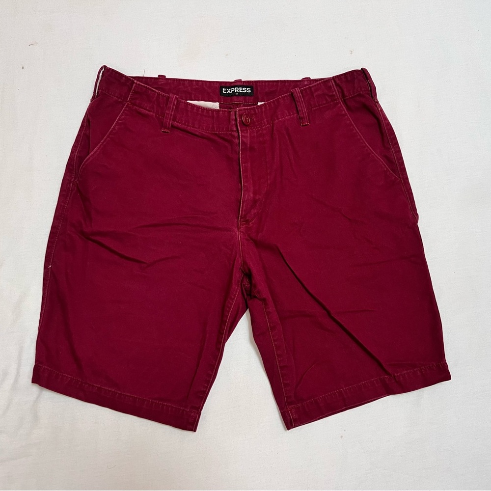 Express Men’s Maroon Shorts